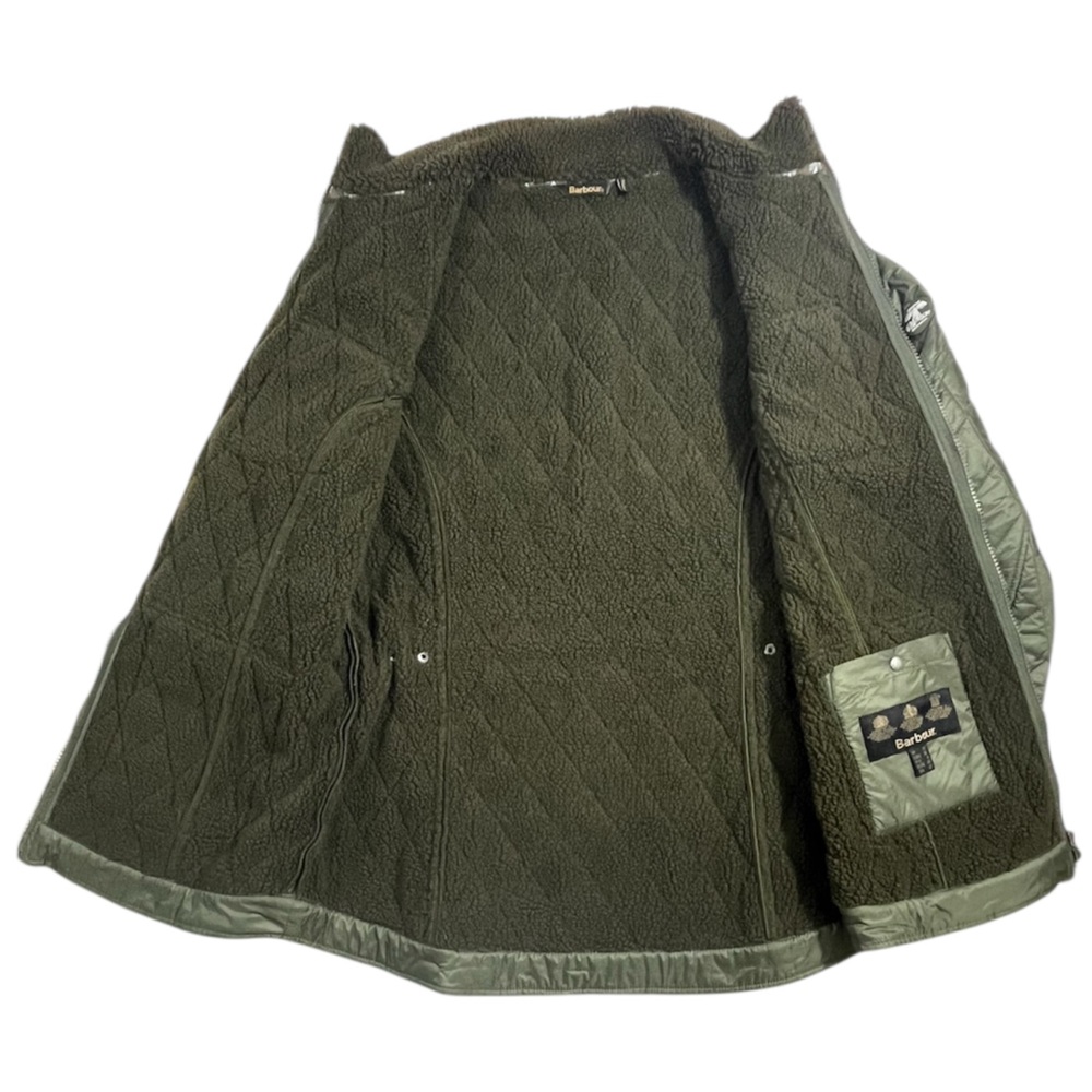 Barbour Filey Quilt Jacket/Coat Medium Sage Green - Picture 5 of 13